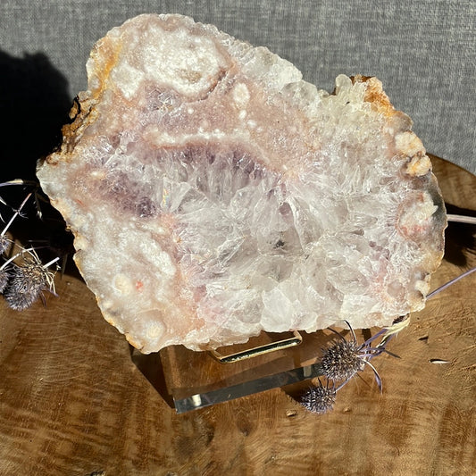 Pink Amethyst Scheibe