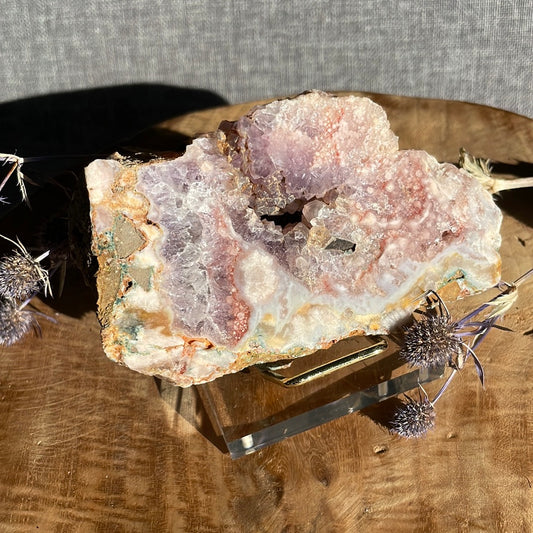 Pink Amethyst Scheibe