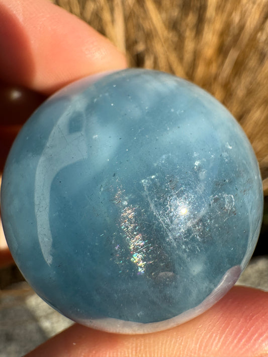 Aquamarin mit Sonnenstein
